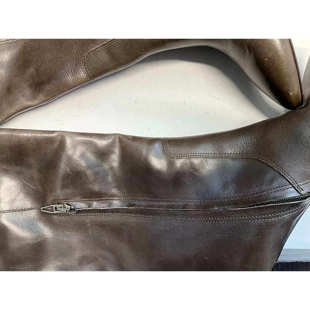 Dolce Vita Nedi in Dark Olive Leather - Picture 10 of 12
